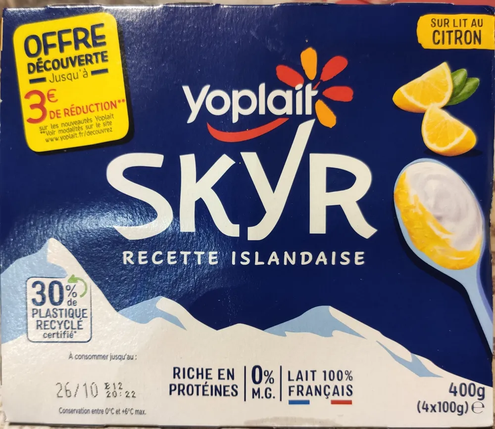 SKYR recette Islandaise