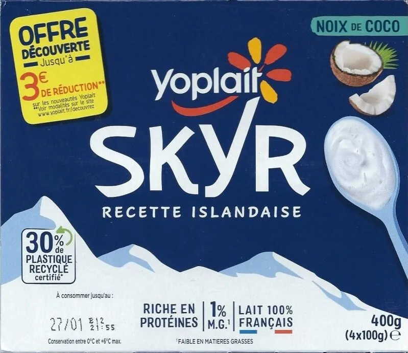 Skyr noix de coco