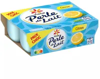 Perle de lait citron 6 x 125 g
