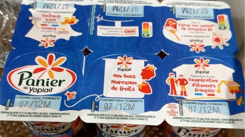 Yaourts Fruits Rouges 0%