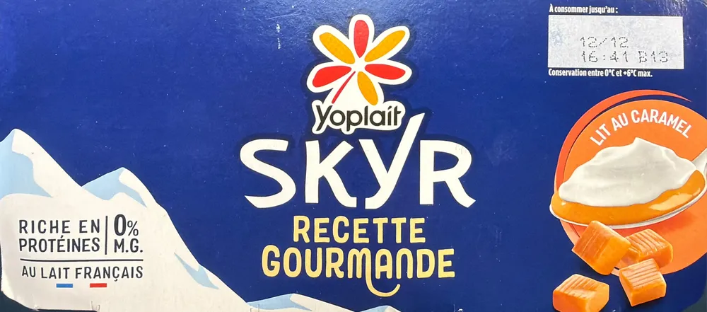 Skyr Gourmand Lit au Caramel