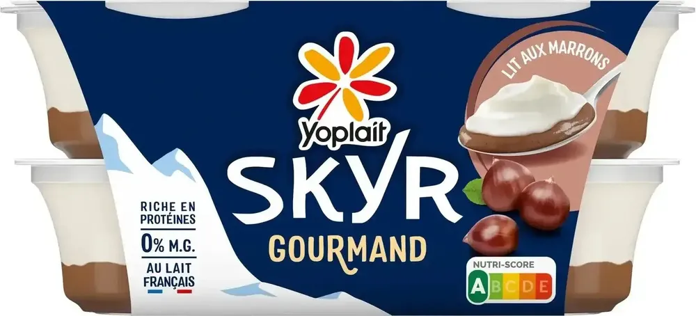 Skyr lit aux marrons