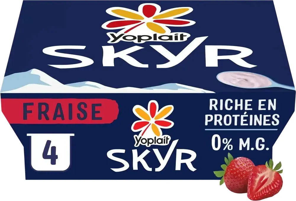 Yoplait skyr fraise