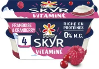 SKYR VITAMINÉ FRAMBOISE & CRANBERRY