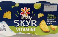 SKYR VITAMINE sur lit à l'ananas & citron vert