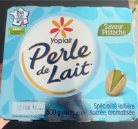 Perle de lait pistache