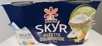 SKYR RECETTE GOURMANDE LIT À LA POIRE VANILLE