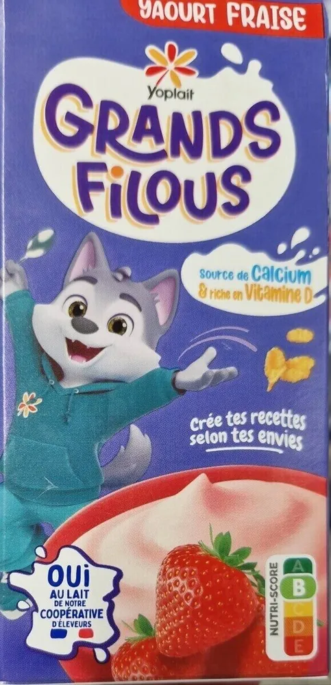 Grands filous yaourt fraise
