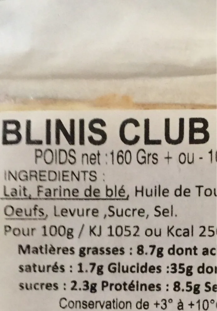 Blinis club
