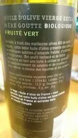 Huile d'olive vierge extra biologique fruité vert
