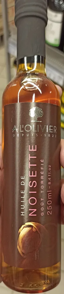 Huile de noisette  25 cl