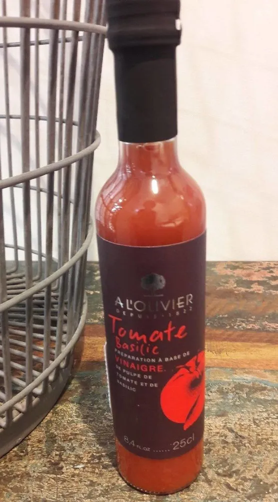 Tomate basilic vinaigre