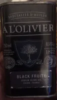 Noir - Huile d'olive vierge de Provence