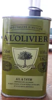 Bid. Groen Olijfolie Look & Thym