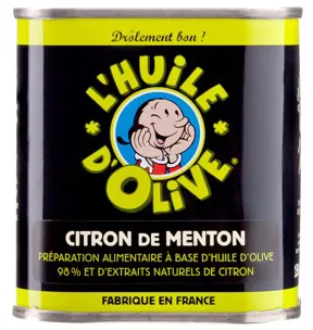 L'Huile d'Olive au citron de Menton