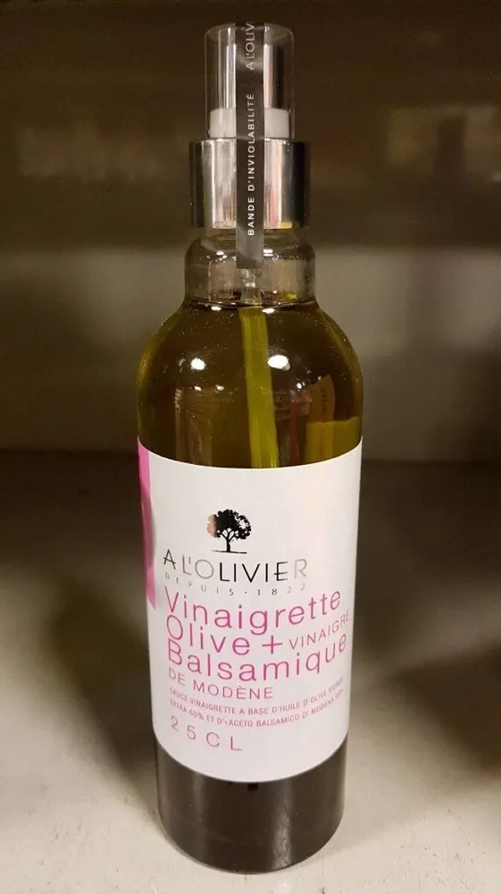 Vinaigrette Olive + vinaigre balsamique de Modène