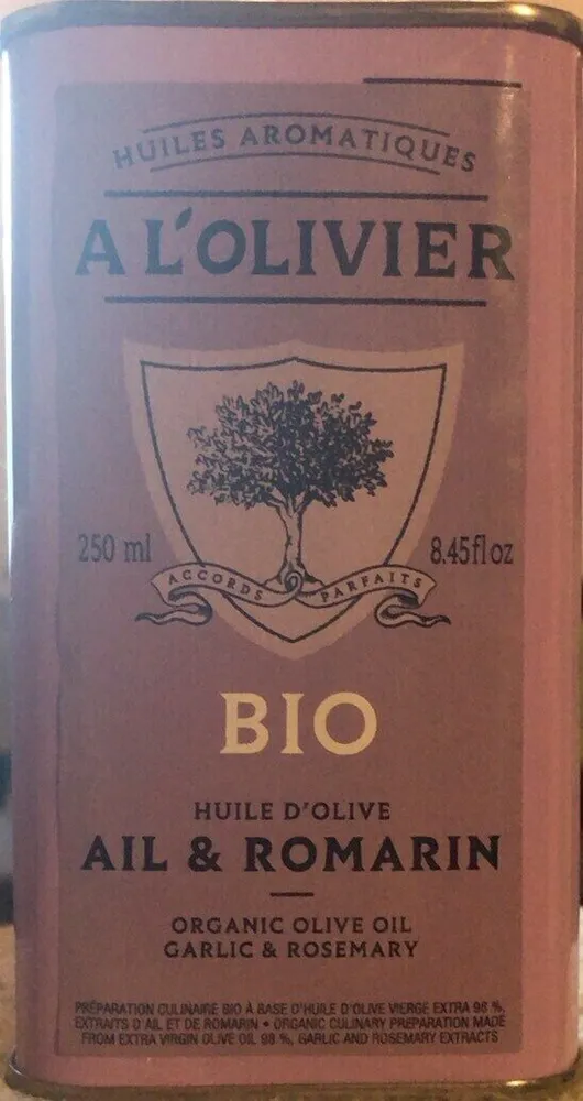 Huile aromatique bio