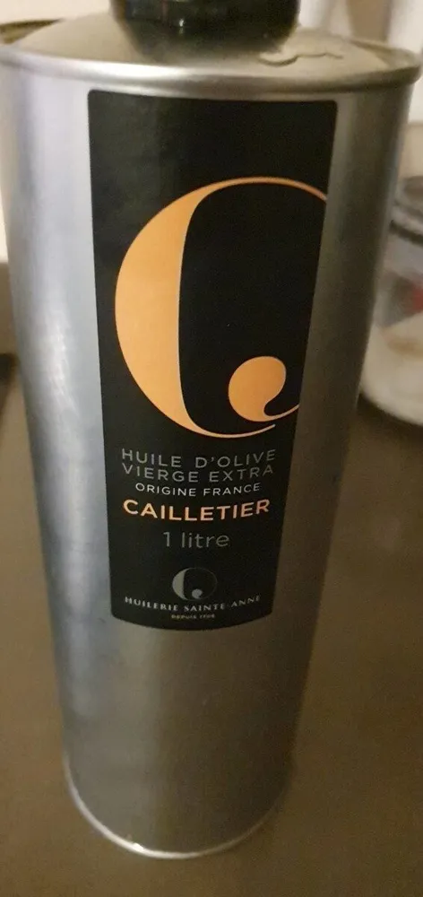 Huile d'olive vierge extra Cailletier