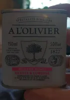 Huile pour dessert Vanille et combava