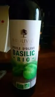 Huile d'olive basilic bio