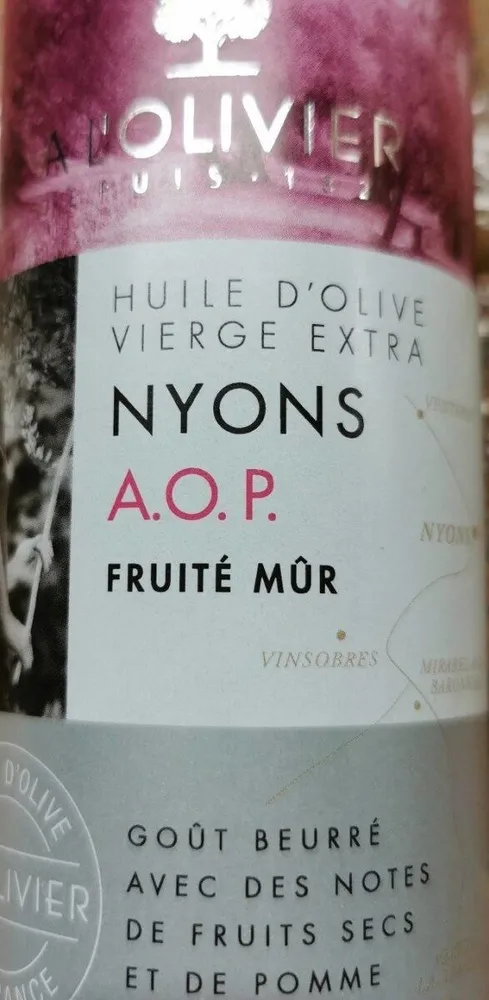 Huile d'olive vierge extra NYONS AOP