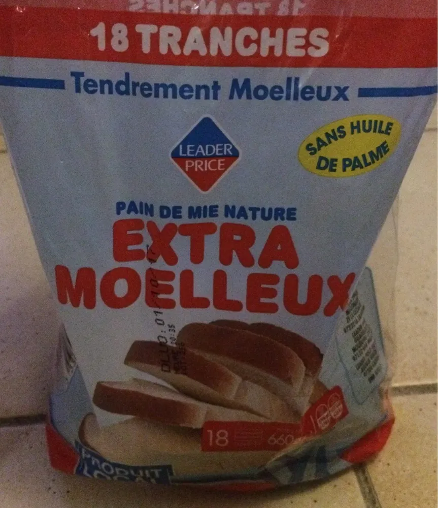 Pain de Mie Nature Extra Moelleux