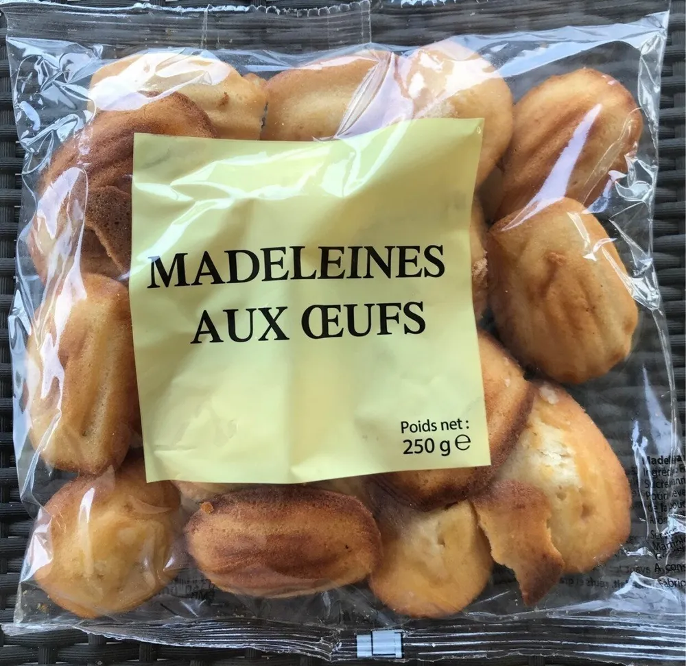 Madeleines aux oeufs