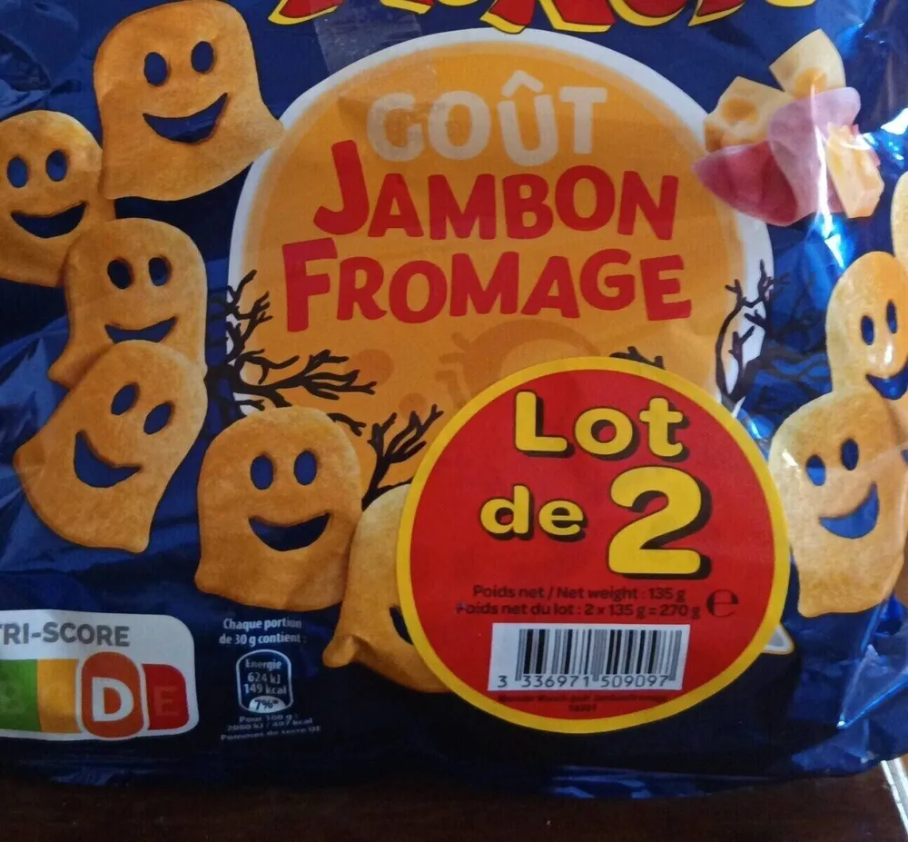 Monster Munch goût jambon fromage