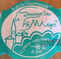 Le saucisson sec fin maigre