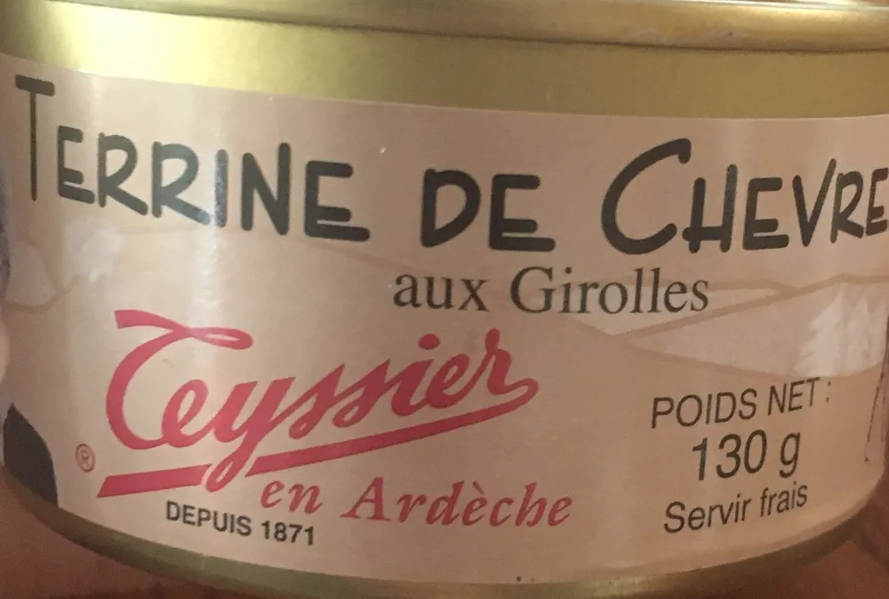 Terrine de chevreuil