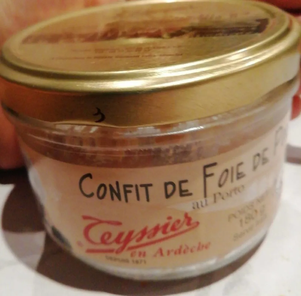 Confit de foie de porc