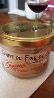 Confit de foie de canard a l'armagnac TEYSSIER