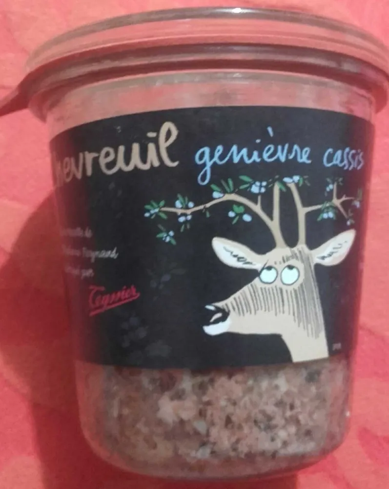 Chevreuil genièvre cassis