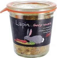 Terrine de Lapin au Chorizo et à la Coriandre