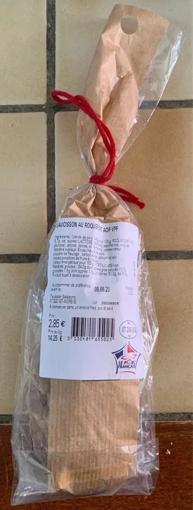Saucisson au Roquefort AOP VPF