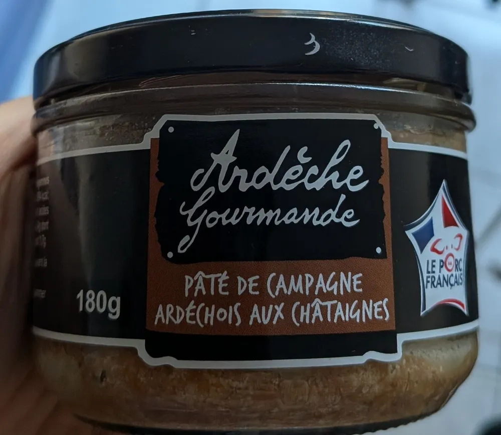 Pâté de campagne ardéchois aux châtaignes