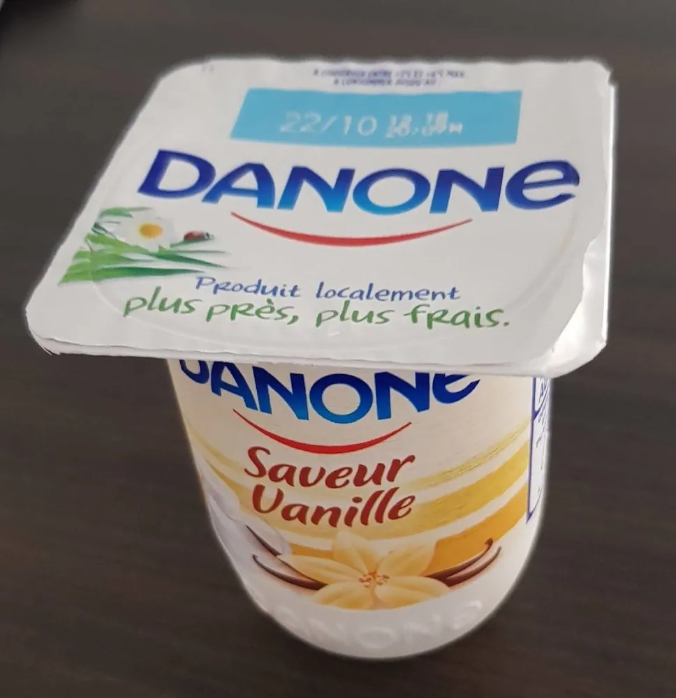 Yaourt saveur vanille