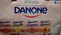 Yaourt saveur fruits