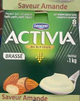Activia saveur amande