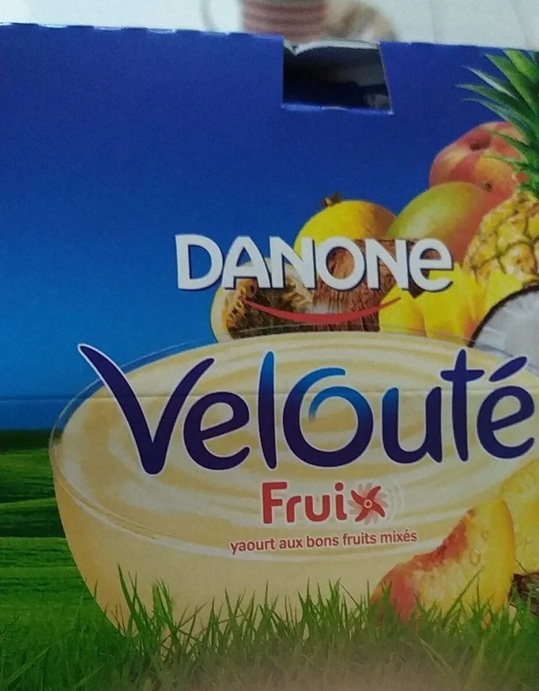 Danone velouté fruits