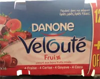 Velouté Fruix Fraise, Cerise, Goyage, Coco
