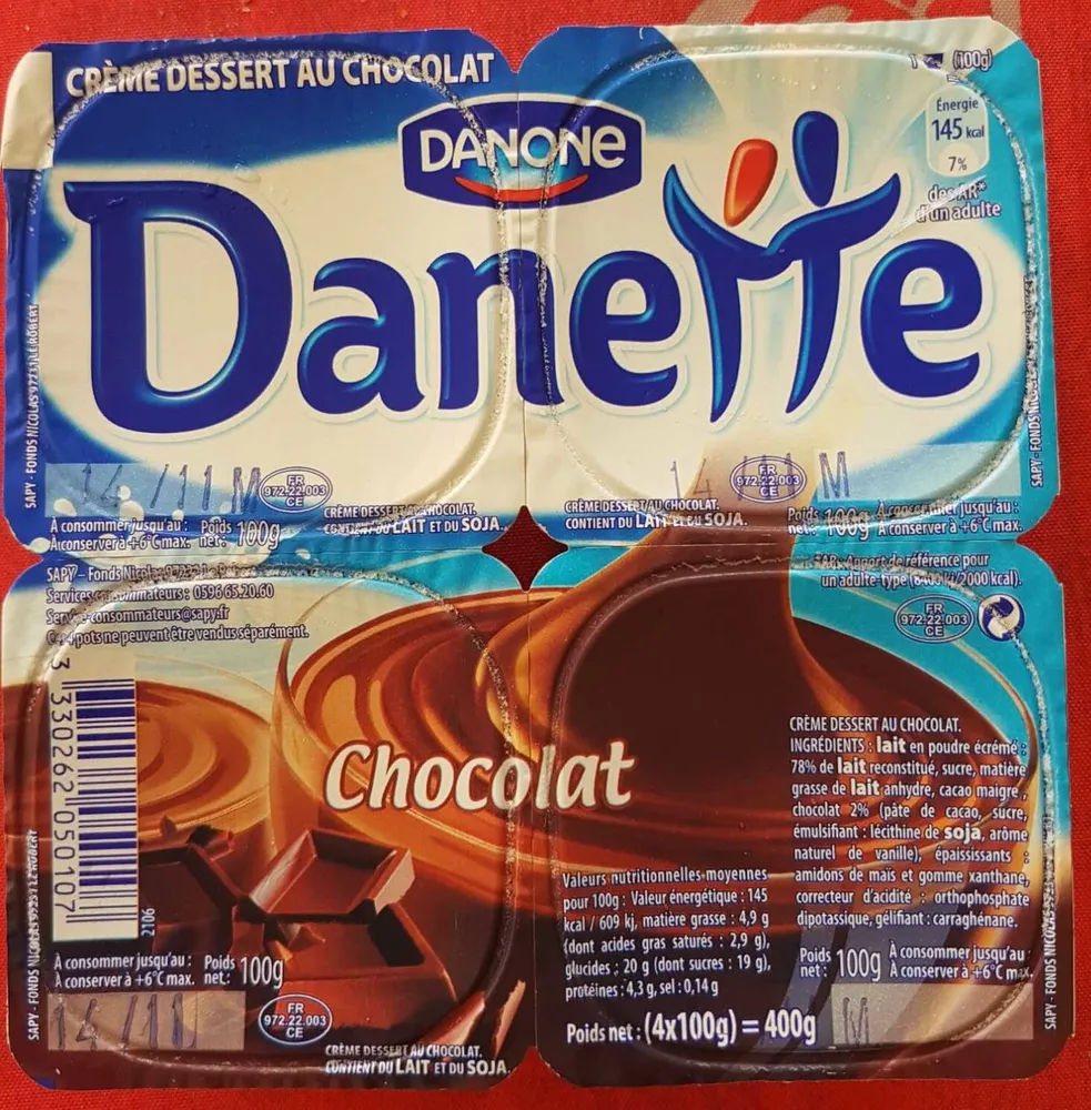 Danette chocolat