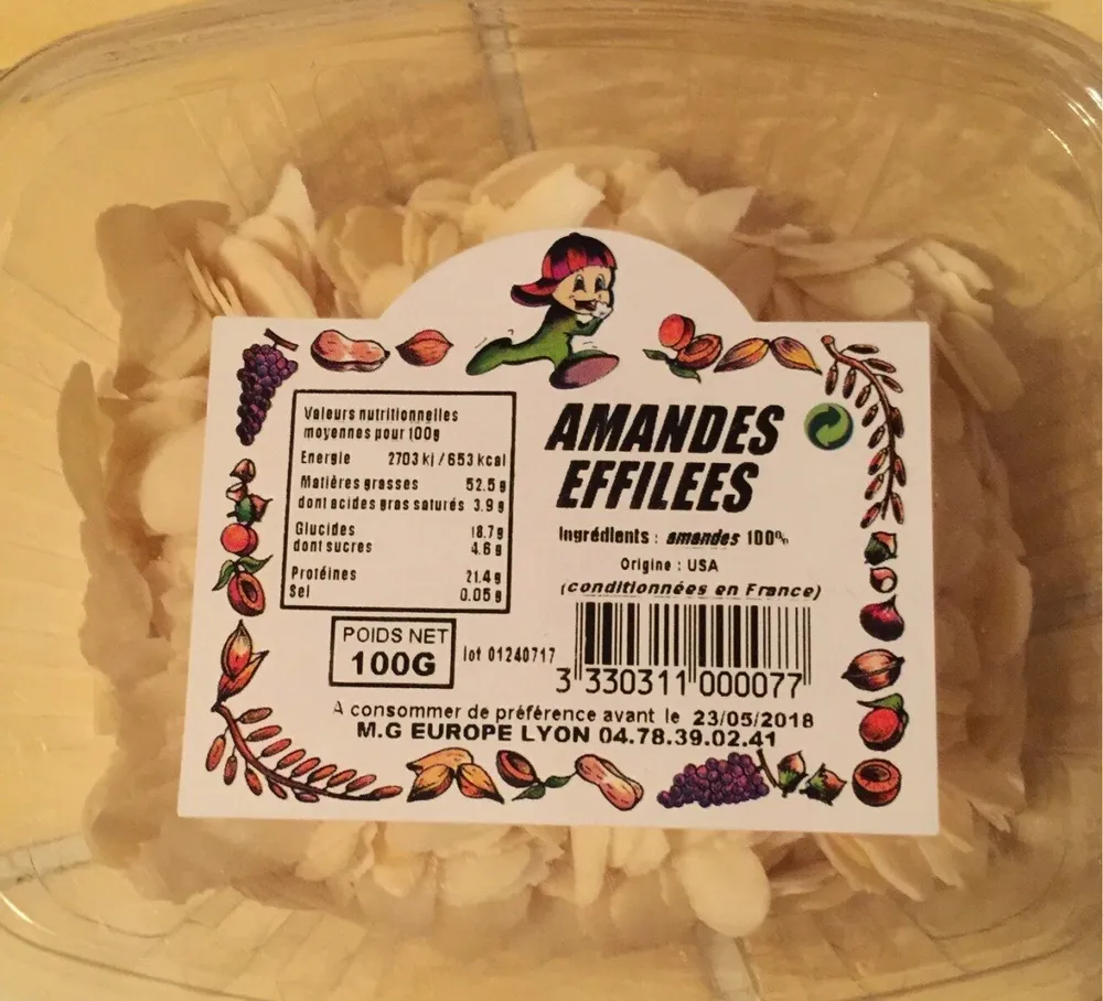 Amandes Effilées