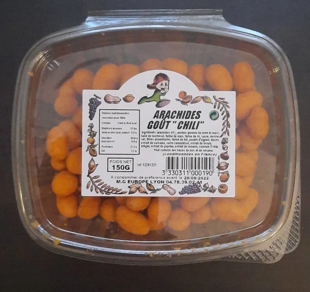 Arachides Goût Chili