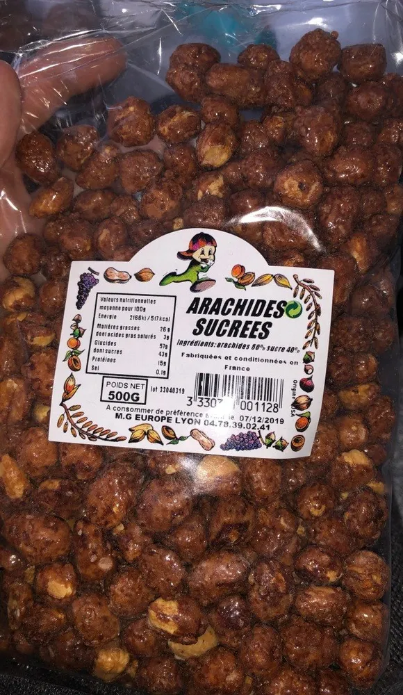 Arachides sucrées