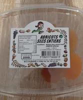 Abricots secs entiers