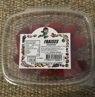 Fraises deshydratees
