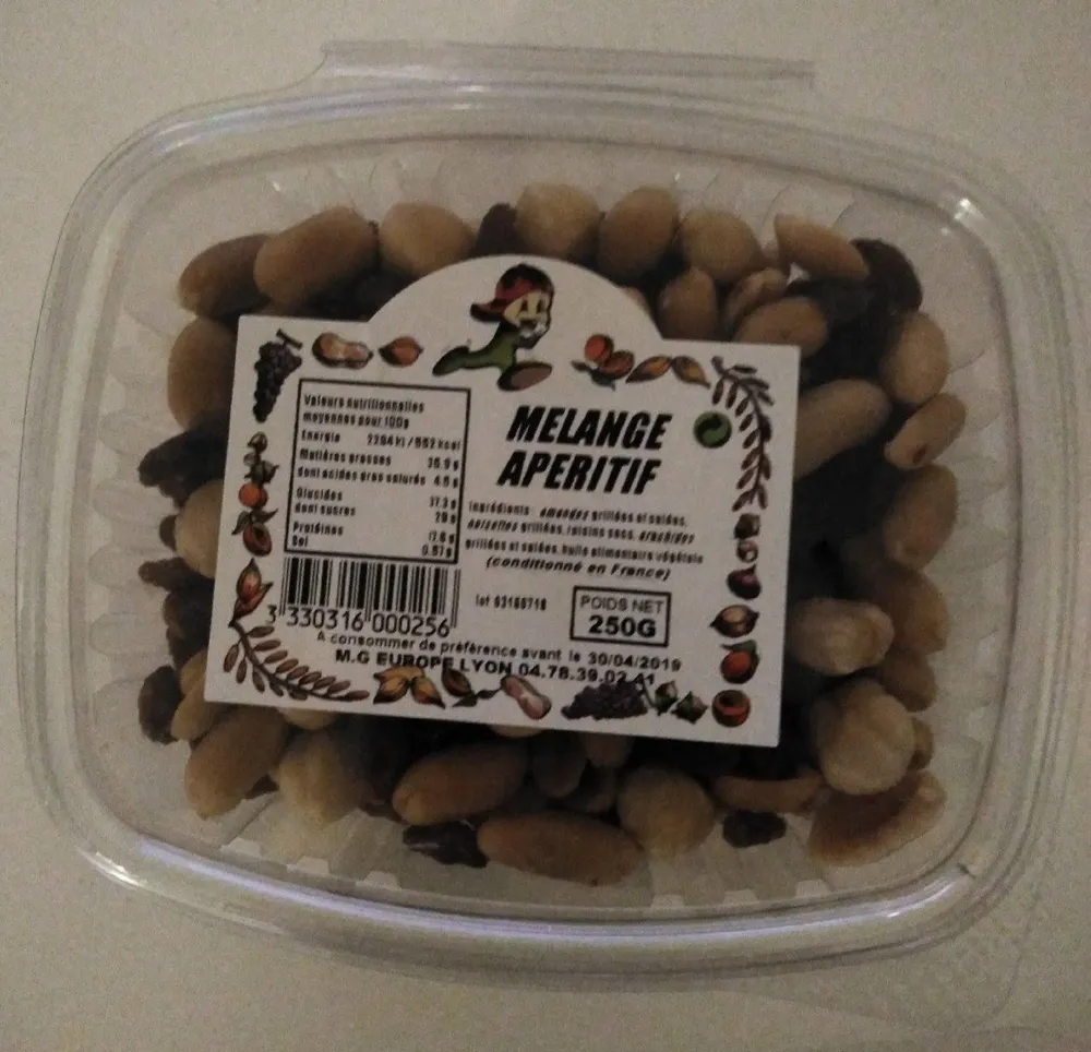 Melange apéritif