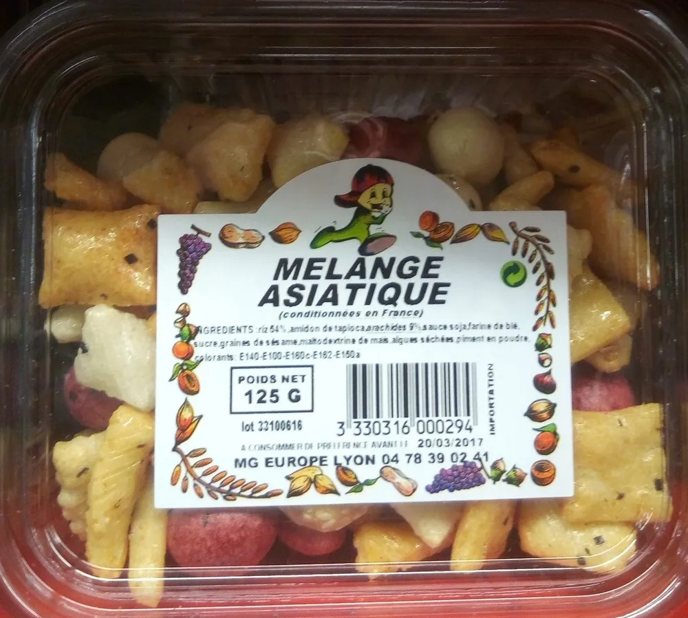 Mélange asiatique