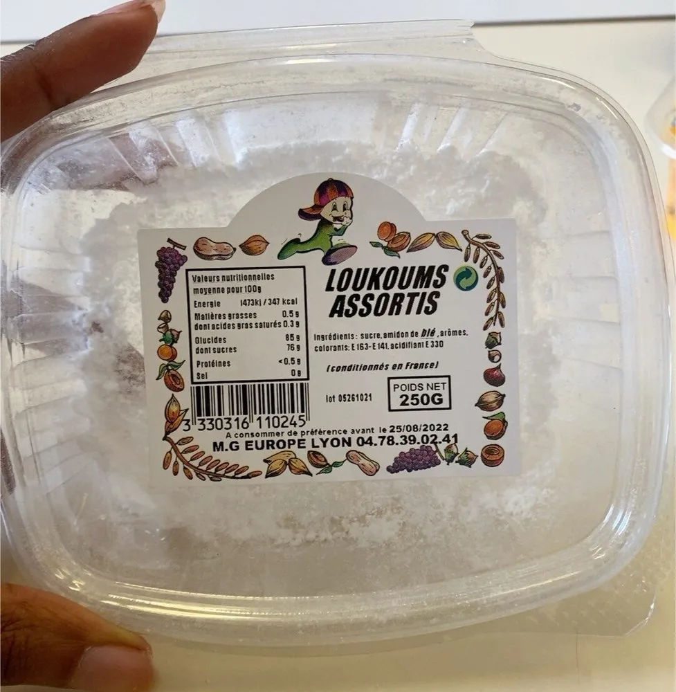 Loukoums assortis